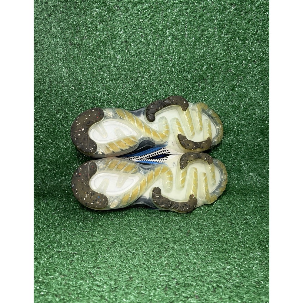 Nike Air VaporMax 2021 Flyknit White Blue Boy Size 5.5Y Womens Size 7 DB1550-101 - Picture 8 of 9
